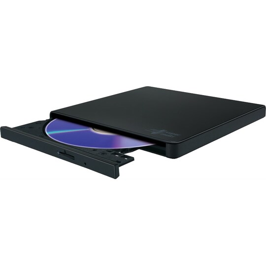 LG Slim ekstern DVD/CD optisk (sort) | Elgiganten