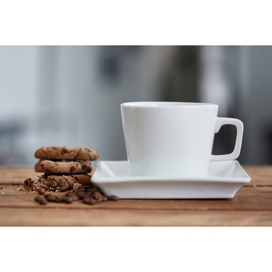 Cappucino/Latte kaffekop 4 stk.