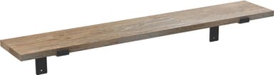 Epoq dekorativ hylde 100x18 (dark oak)