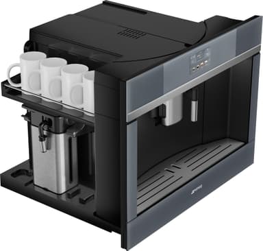 Smeg Linea indbygget kaffemaskine CMS4104S (sølv)