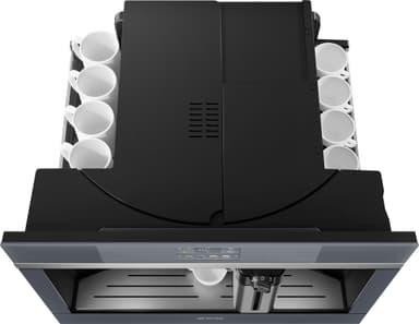 Smeg Linea indbygget kaffemaskine CMS4104S (sølv)