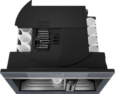 Smeg Linea indbygget kaffemaskine CMS4104S (sølv)