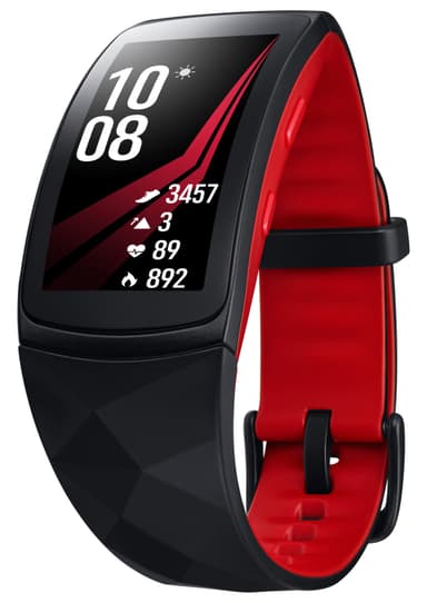 Samsung Gear Fit2 Pro sportsur – L (rød/sort)