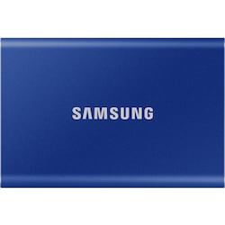 Samsung T7 ekstern SSD 1 TB (blå)