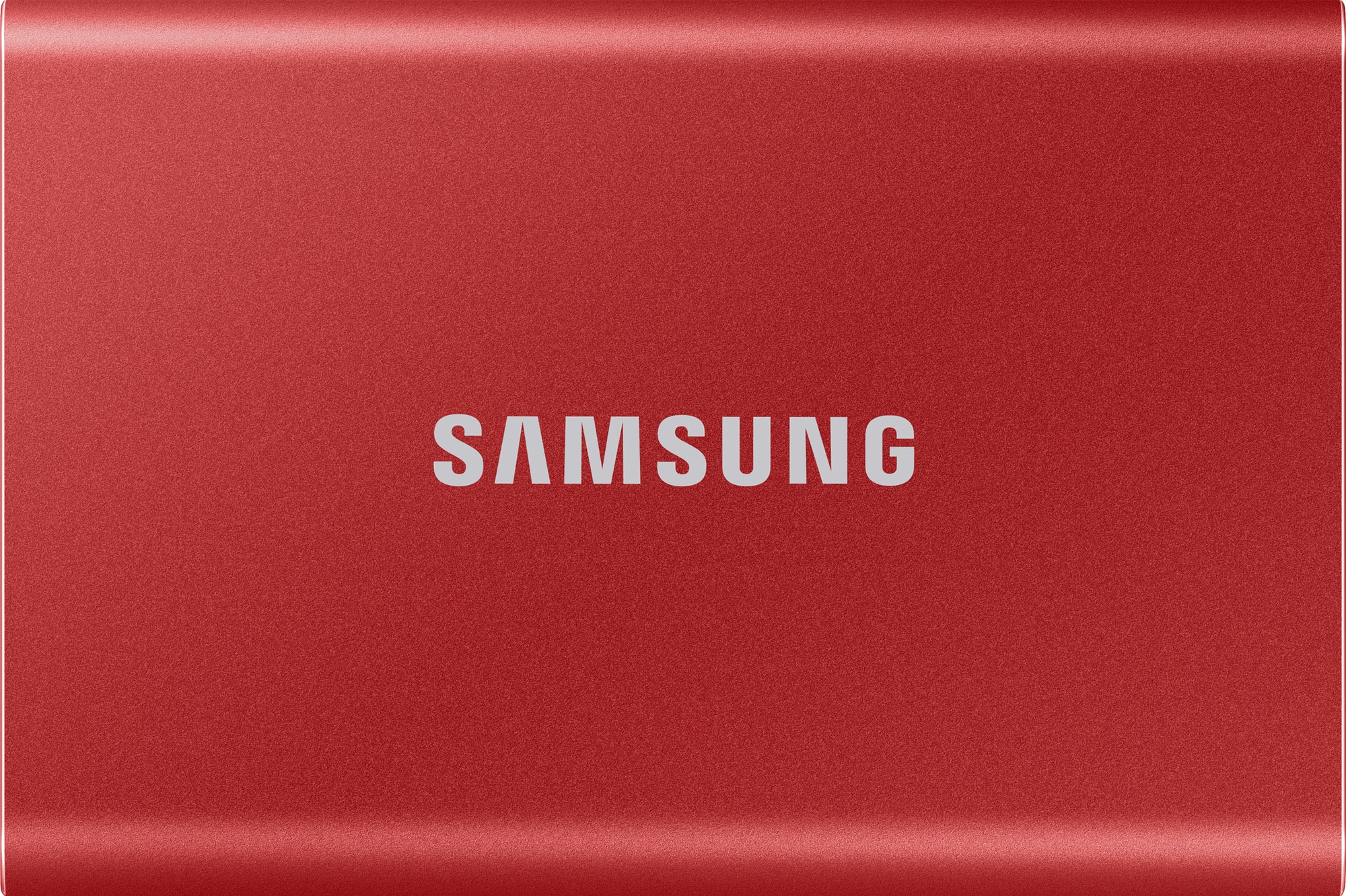ramme slack bevægelse Samsung T7 ekstern SSD 1 TB (rød) | Elgiganten