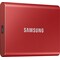 Samsung T7 ekstern SSD 500 GB (rød)