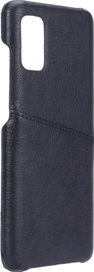 Onsala Samsung Galaxy A41 lædercover med pung (sort)