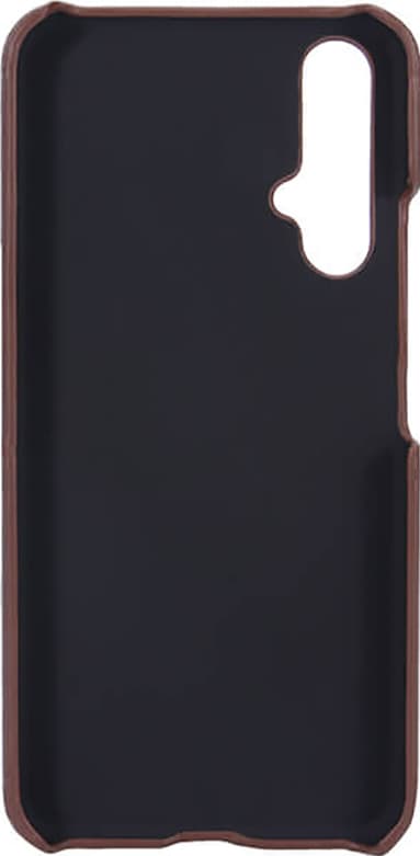 Onsala Huawei nova 5T lædercover med pung (brun)