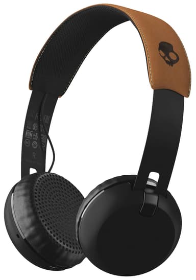 Skullcandy Grind trådløs on-ear hovedtelefoner (sort)