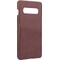 Onsala Samsung Galaxy S10 Plus lædercover med pung (brun)
