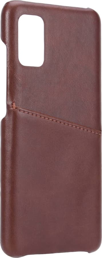 Onsala Samsung Galaxy A41 lædercover med pung (brun)