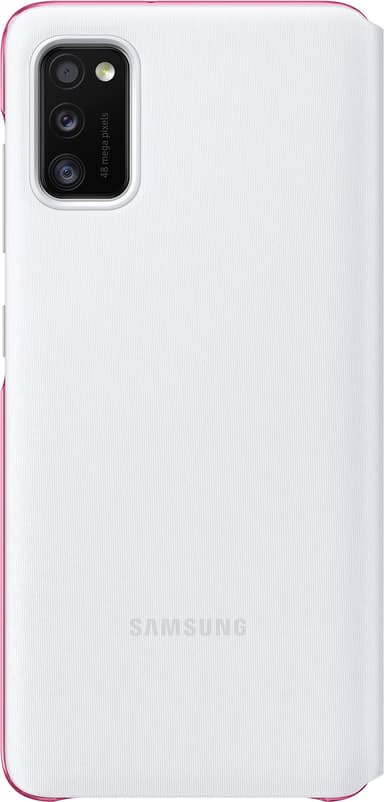 Samsung S View cover med pung Galaxy A41 (hvid)