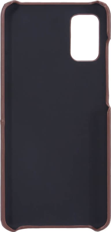 Onsala Samsung Galaxy A41 lædercover med pung (brun)