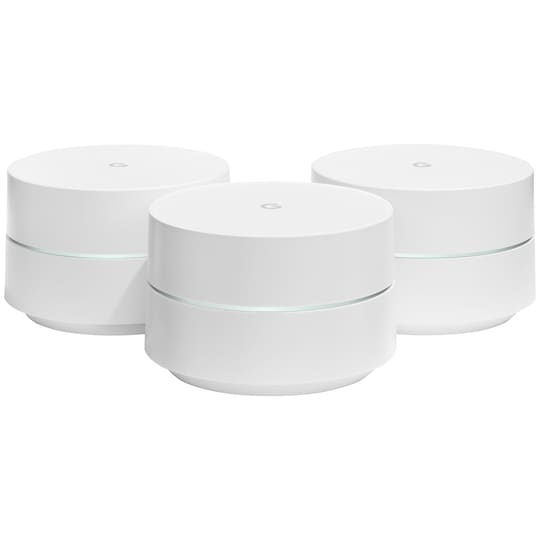 Google wi-fi mesh 3-pakke (hvid)