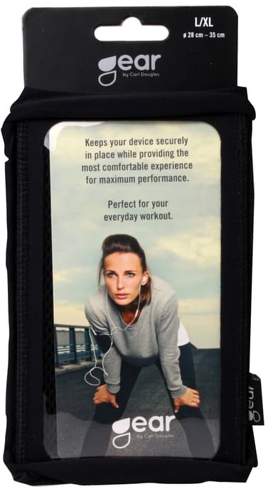 Gear smartphone sportarmbånd L/XL til iPhone 6 -sort