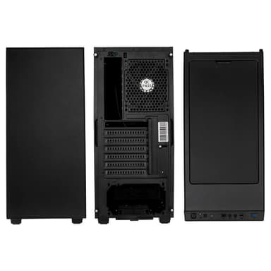 Kolink Tranquility Midi-Tower - black, Noise Dampened