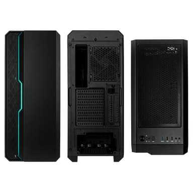 Kolink Balance ARGB Midi-Tower, Tempered Glass - Black