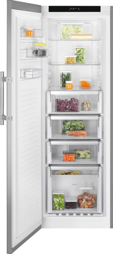 Electrolux fryser LUC4NF23X (grå+rustfrit stål)