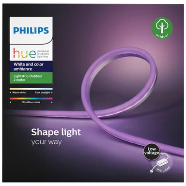 Philips Hue udendørs lysstribe 2 m 8718699709839 (1 stk)