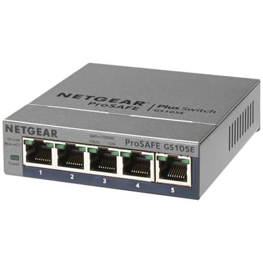 Netgear ProSafe Plus GS105E 5-ports switch