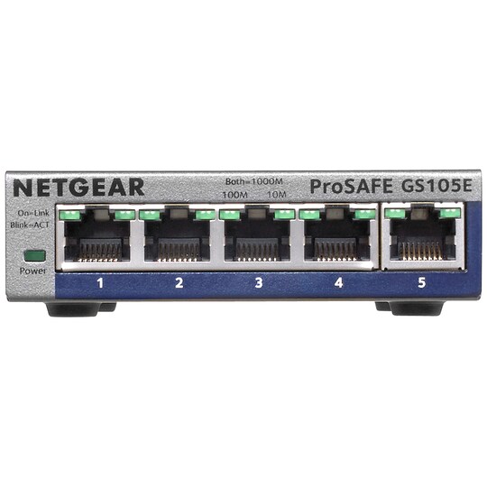 Netgear ProSafe Plus GS105E 5-ports switch