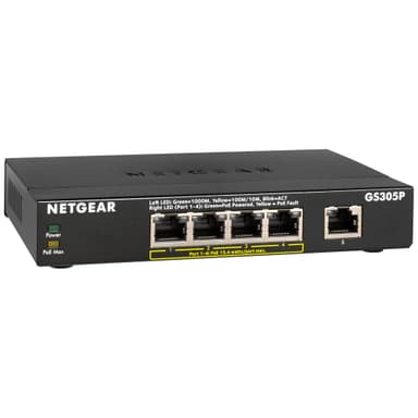 Netgear GS305P 5-ports PoE switch