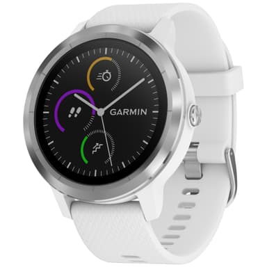 Garmin Vivoactive 3 GPS sportsur (hvid/stål)