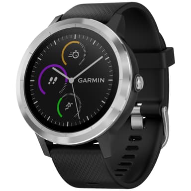 Fabrikant genopfyldning fejl Garmin Vivoactive 3 GPS sportsur (sort/stål) | Elgiganten