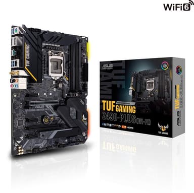 ASUS TUF GAMING Z490-PLUS (WI-FI) (ATX, Z490, LGA 1200)