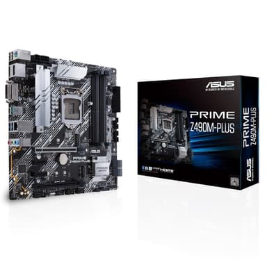 ASUS PRIME Z490M-PLUS (mATX, Z490, LGA 1200)