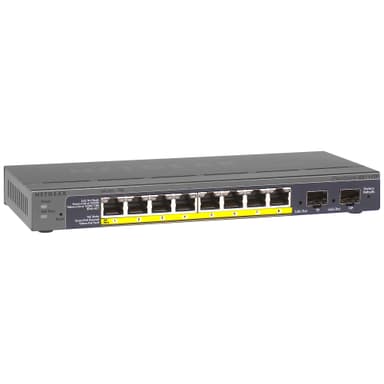 Netgear ProSafe GS110TP Smart PoE 8+2-porte switch