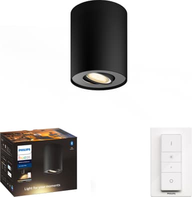 Philips Hue Pillar spotlys 5633030P6 (sort)