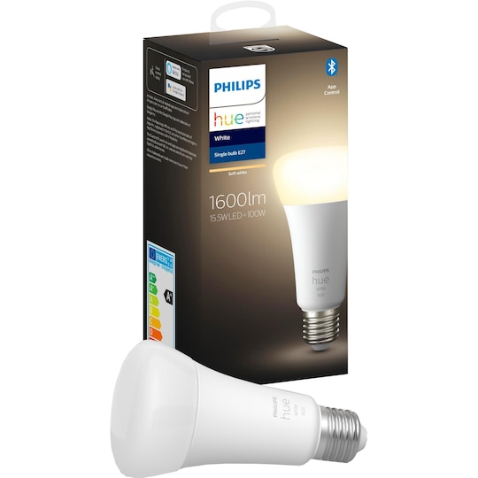 Philips Hue White LED elpære 100W E27