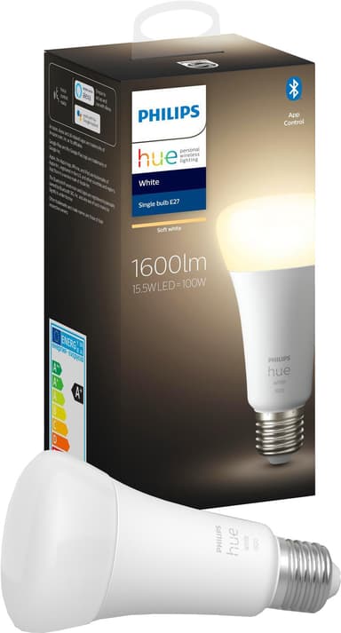 Philips Hue White LED elpære 100W E27