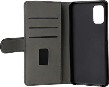 Gear Samsung Galaxy A41 cover med pung (sort)