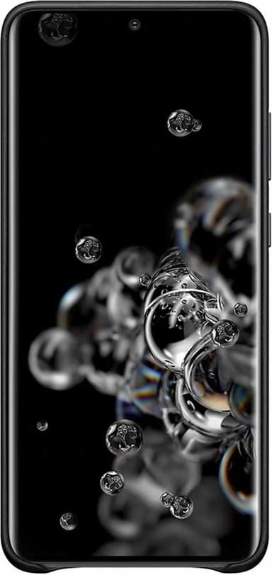 Samsung Galaxy S20 Ultra lædercover (sort)