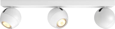 Philips Hue White Ambiance Buckram spotlysskinne (hvid/3x 5,5W GU10)