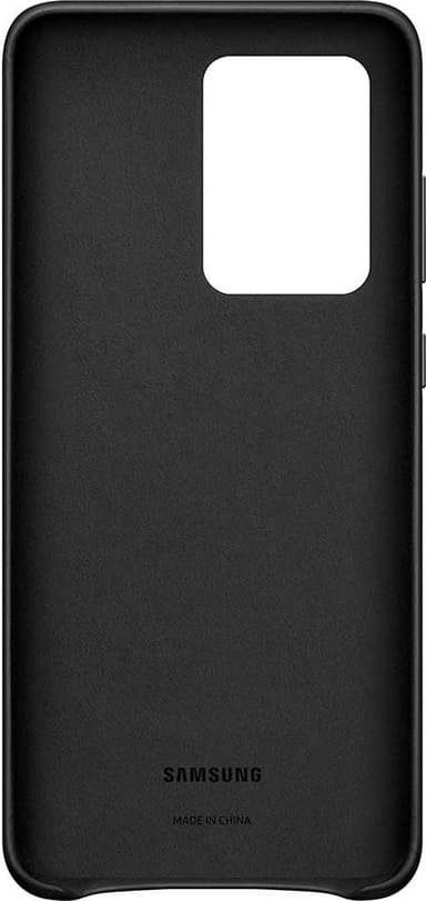 Samsung Galaxy S20 Ultra lædercover (sort)