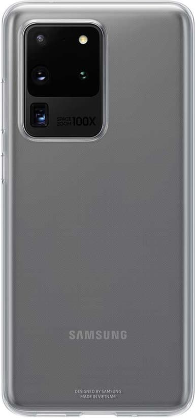 Samsung Galaxy S20 Ultra clear cover (gennemsigtigt)