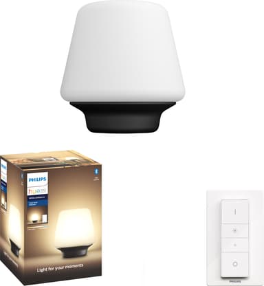 Philips Hue Wellness White ambiance bordlampe 4080130P6 (sort)