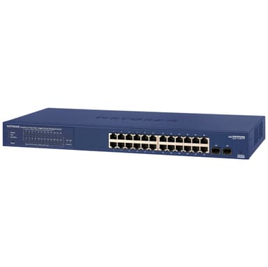 Netgear GS724TPv2 Smart 24-port Gigabit PoE Plus switch