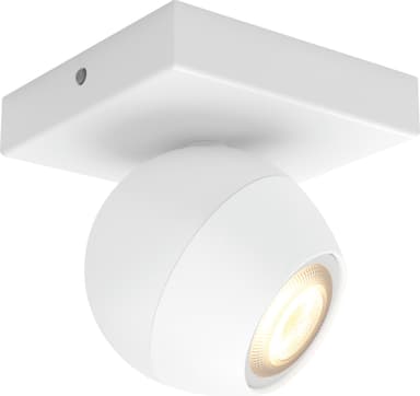 Philips Hue White Ambiance Buckram enkelt spotlys (hvidt/5,5W GU10)