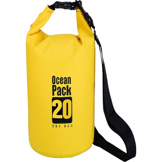 Hello Dry Bag 20L vandtæt tør taske (gul)