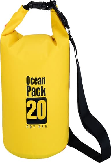 Hello Dry Bag 20L vandtæt tør taske (gul)