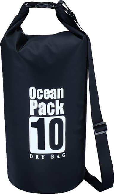 Hello Dry Bag 10L vandtæt tør taske (sort)