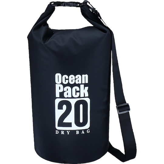 Hello Dry Bag 20L vandtæt tør taske (sort)