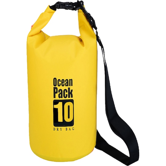 Hello Dry Bag 10L vandtæt tør taske (gul)