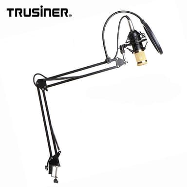 NÖRDIC BM800USB Mikrofon kits (BM-800) med den kondensatormikrofon, bord står popfilter shock mount lydkabel