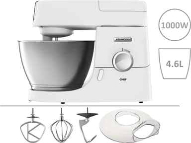 Kenwood Chef køkkenmaskine KVC3100W TÆNK TESTVINDER