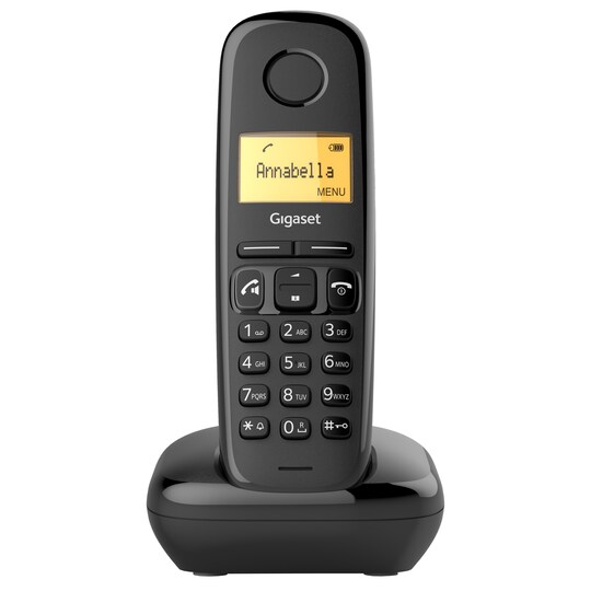 Gigaset A270 trådløs telefon 2-pak (sort)
